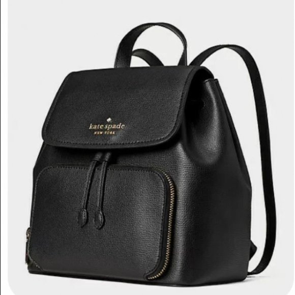 Kate Spade Darcy Flap Backpack - Black main image 4